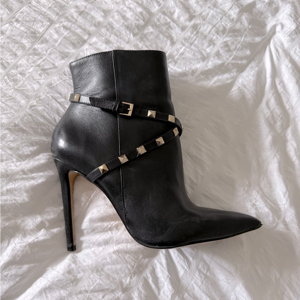 Aldo heeled boots studded size 7.5